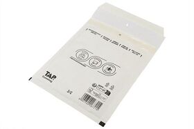 Luftpolsterversandtasche Innenmaß 140x215mm Außenmaß 170x225mm weiß SK-Verschlus - VPE: 100