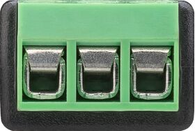 Terminal Block 3-pin > Klinke 3,5 mm Stecker (3-Pin, stereo)- VPE: 10