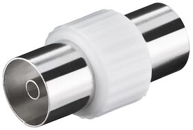 Koax-Adapter: Koax-Buchse > Koax-Buchse- VPE: 10