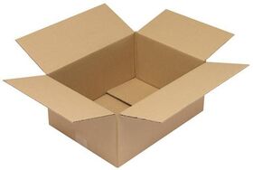 Faltkarton 1-wellig Maße 400x300x180mm Qualität 1.30 C braun TRANSPAK - VPE: 50