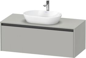 Duravit Waschtischunterbau Ketho.2 1200x459x550mm betongrau matt