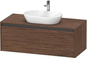 Duravit Waschtischunterbau Ketho.2 1200x459x550mm nussbaum dunkel