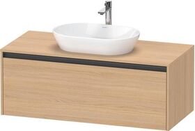 Duravit Waschtischunterbau Ketho.2 1200x459x550mm eiche natur