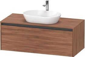 Duravit Waschtischunterbau Ketho.2 1200x459x550mm nussbaum natur