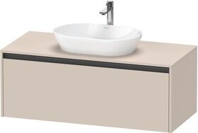 Duravit Waschtischunterbau Ketho.2 1200x459x550mm taupe supermatt