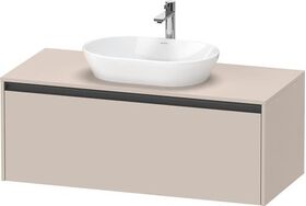 Duravit Waschtischunterbau Ketho.2 1200x459x550mm taupe matt