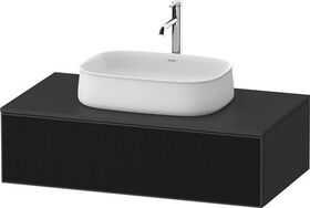 Duravit Waschtischunterbau Zencha 1000x281x550mm sw ls / gra s-matt o ES
