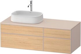 Duravit Waschtischunterbau Zencha 1300x442x550mm Ei na / ta s-matt o ES