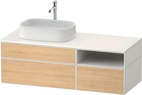 Duravit Waschtischunterbau Zencha 1300x442x550mm Ei na / we s-matt o ES