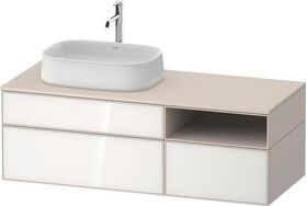 Duravit Waschtischunterbau Zencha 1300x442x550mm we / ta s-matt o ES