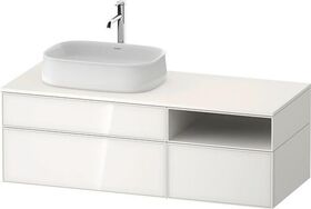 Duravit Waschtischunterbau Zencha 1300x442x550mm we / we s-matt o ES