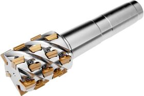 Walzenstirnfräser ISO 50J5R065E04-CSD12X55 Schneid-D.50mm Rechtslauf PRAMET