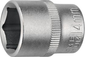 Steckschlüsseleinsatz 1/4 Zoll 6-kant SW 6mm L.25mm TECWERK