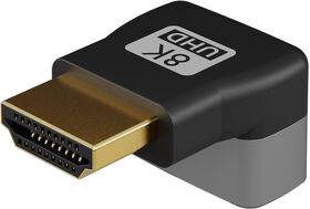 HDMI™-Winkeladapter 270° vertikal, 8K/60Hz- VPE: 1