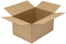 Faltkarton 1-wellig Maße 520x380x300mm B3 Qualität 1.30 C braun TRANSPAK - VPE: 25