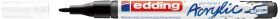 edding  Acrylmarker 5500 fein matt sw - 10 VPE