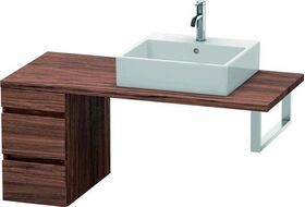 Duravit Konsolenunterschrank DURASTYLE 512x300x548mm nussbaum dunkel