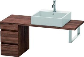 Duravit Konsolenunterschrank DURASTYLE 512x300x478mm nussbaum dunkel