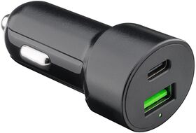 Dual-USB Auto-Schnellladegerät USB-C™ PD (Power Delivery) (48 W)- VPE: 1