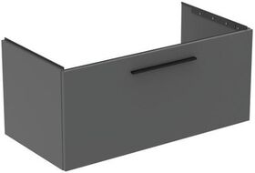 IDS Waschtischunterschrank i.life B 1000x505x440mm, 1 Auszug Quarzgrau matt IDEAL STANDARD