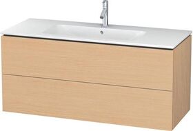 Duravit Waschtischunterbau L-CUBE 1220x481x550mm eiche natur