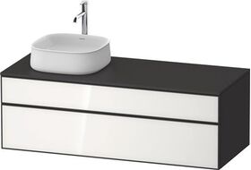 Duravit Waschtischunterbau Zencha 1300x442x550mm we / gra s-matt o ES