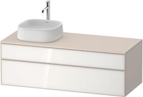 Duravit Waschtischunterbau Zencha 1300x442x550mm we / ta s-matt o ES