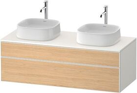 Duravit Waschtischunterbau Zencha 1300x442x550mm Ei na / we s-matt o ES