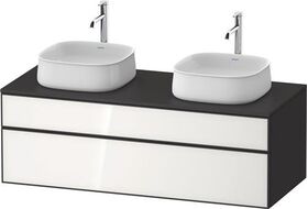 Duravit Waschtischunterbau Zencha 1300x442x550mm we / gra s-matt o ES