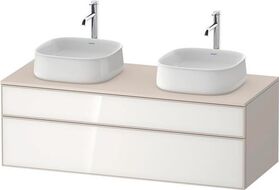 Duravit Waschtischunterbau Zencha 1300x442x550mm we / ta s-matt o ES