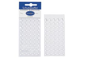 HANSI-SIEBERT Schutzpuffer für Glasplatten transparent 50Stück auf Karte