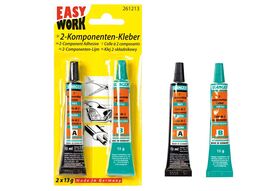 EASY WORK Zwei-Komponenten-Kleber 2x 13 g
