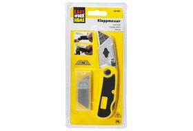 EASY WORK Klappmesser inkl. 10 Trapeklingen