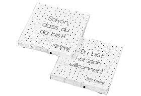 BOLTZE Lunch-Serviette You sortiert 33x33cm 20er Pack