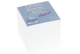 Notizklotz Nachfüllpack. weiss