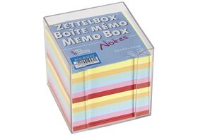 Notizbox 9,5x9,5 farb.700Blatt