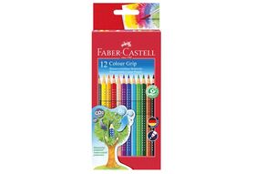 Faber Castell Colour Grip Farbstifte 12er 12er Kartonetui