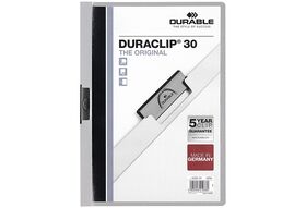 DURABLE DURACLIP 30Klemmmap.grau