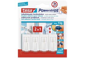 TESA Powerstrips Gardinenhaken 4er Pack