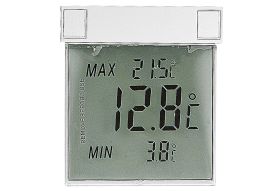 TFA-DOSTMANN Fenster-Thermometer 10,5x2,3x9,7cm inkl. 1 x AAA Batterie