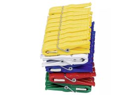 HELO Wäscheklammer Luran farbig sortiert 50er Pack - VPE: 5