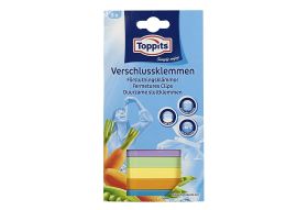 Melitta Verschlußklemme 5er Karte farbig sortiert - VPE: 9