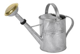 KOVOTVAR Gießkanne mit Messingbrause DELUxe 5 l inklusive Messingbrause