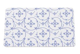 RICOLOR Brettchen Indisch blau 23,5x14,5cm - VPE: 6