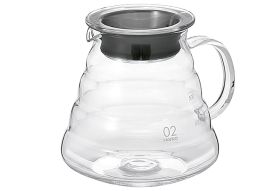 HARIO V60 Kaffeekanne Glas 600ml