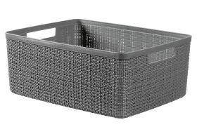 CURVER Aufbew.-Box M 12l Jute Rec.ant - VPE: 6