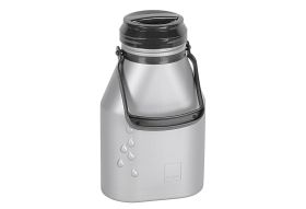 Milchkanne auslaufsicher 2 l silber