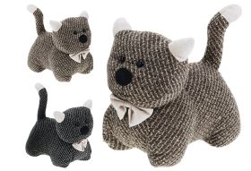 Türstopper Katze farbig sortiert 19x14x20cm - VPE: 12