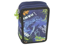 Schüleretui Triple Dino 52tlg - 8 VPE