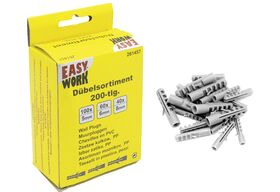 EASY WORK Universaldübelsortiment 200-teilig